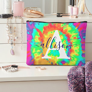Tie Dye personalisiert  Zubehörtasche
