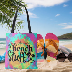 Tie Dye personalisierte Strandartikel