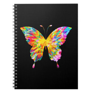 TIE DYE SCHMETTERLING NOTIZBLOCK