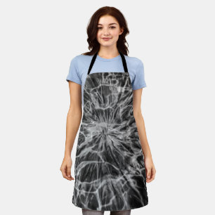 TIE DYE SCHWARZ WEISS SCHÜRZE