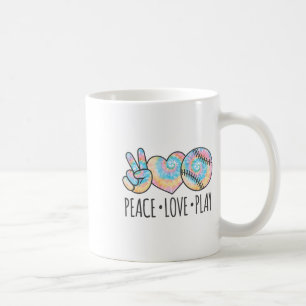 Tie Dye Softll Für Teenager Mädchen Frieden Liebe  Kaffeetasse