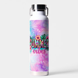 Tie-Dye-Sommer-Vibes Trinkflasche