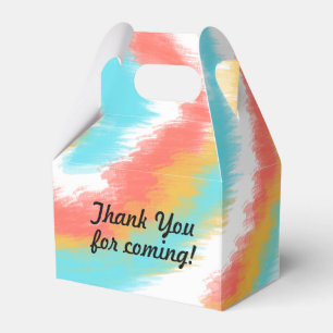 Tie-Dye-Teen-Tagesgeburtstags-Sommerwirbel-Süßigke Geschenkschachtel