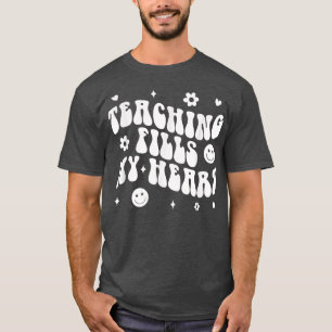 Tie Dye Unterricht erfüllt mein Herz Lehrer Leben  T-Shirt