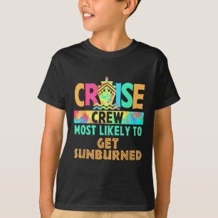 Tie Dye Urlaub Kreuzfahrt Crew Eher Bekommt Su T-Shirt