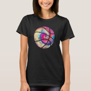 Tie Dye Vintage Basketball Basketball Für Baller T-Shirt