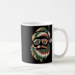 Tie Dye Weihnachtsmann-Gesicht Xmas Jungen Mädchen Kaffeetasse