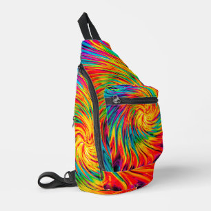 TIE DYE WIND ABSTRAKT CROSSBODY BAG