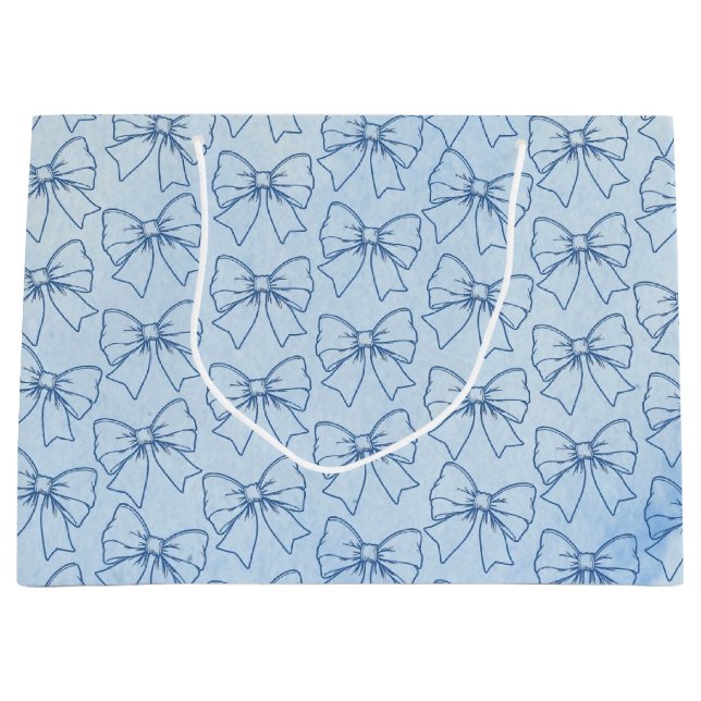 Tie Large Gift Bag Große Geschenktüte (Vorderseite)