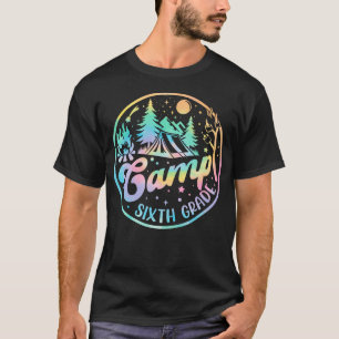 Tied Dye Niedlich Lager Sechste Klasse Gruppe Lehr T-Shirt
