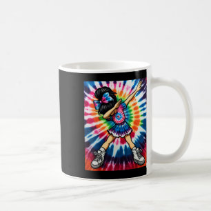 Tied Dye Süße Dabbing Cheerleader Tanz Cheerleadin Kaffeetasse
