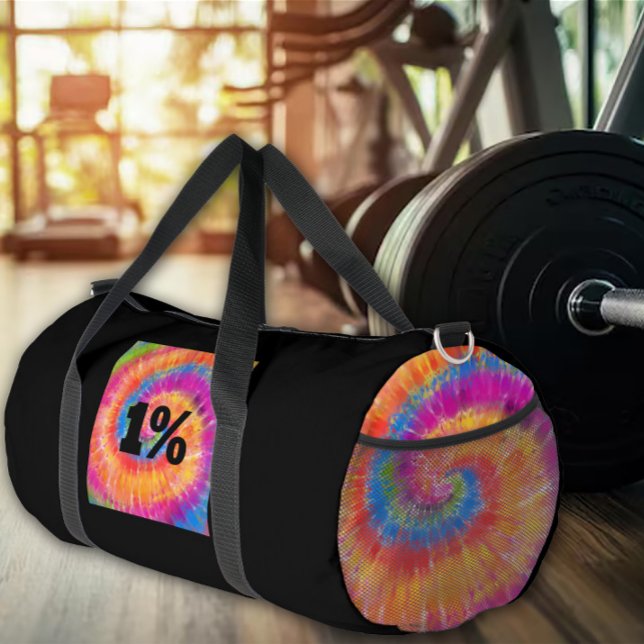 Tied Dyed Fitnessgeräte Duffle Bag (Von Creator hochgeladen)