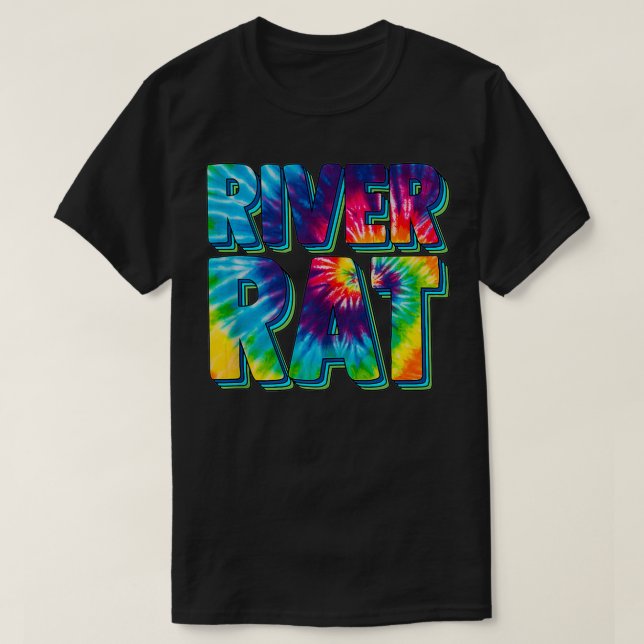TieDie River Rat  T-Shirt (Design vorne)