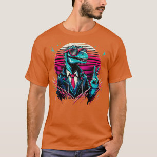 TieDye Dinosaur Hippie Dinosaur T-Shirt