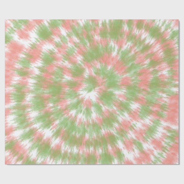 Tiedye Geschenkpapier (Flach)