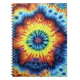 Tiedye-Kunst Notizblock
