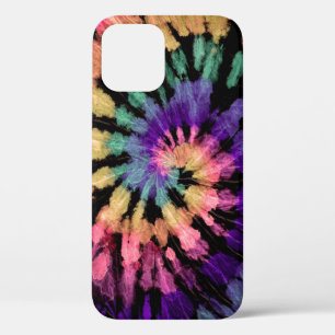 Tiedye-Muster. Handgezeichnetes Regenbogen-Shibori Case-Mate iPhone Hülle