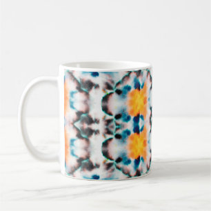 Tiedye-Nahtloses Muster. Ethnisches Abstrakt. Psyc Kaffeetasse