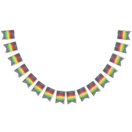 tiedye Party-Flaggenfahne Rasta 2 Wimpelkette