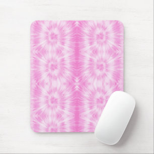 Tiedye Pink Spiral Hippie Gefärbte Krawatte Mousepad