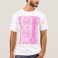 Tiedye Pink Spiral Hippie Gefärbte Krawatte