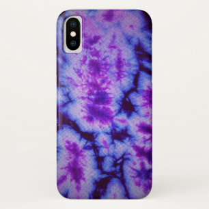 Tiedye-Schattierungen in Lila und Blau Case-Mate iPhone Hülle