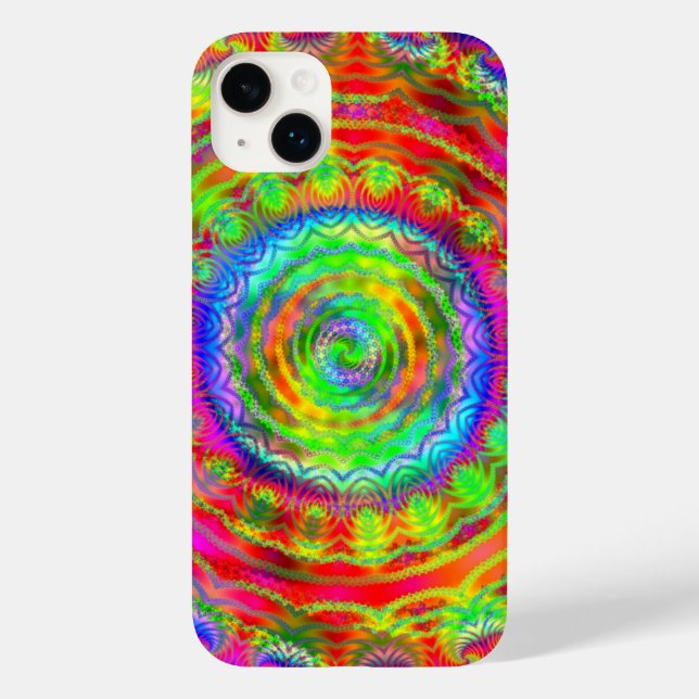 Tiedye Target Case-Mate iPhone Hülle (Rückseite)