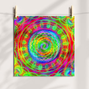 Tiedye Target Poster