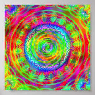 Tiedye Ziel Poster