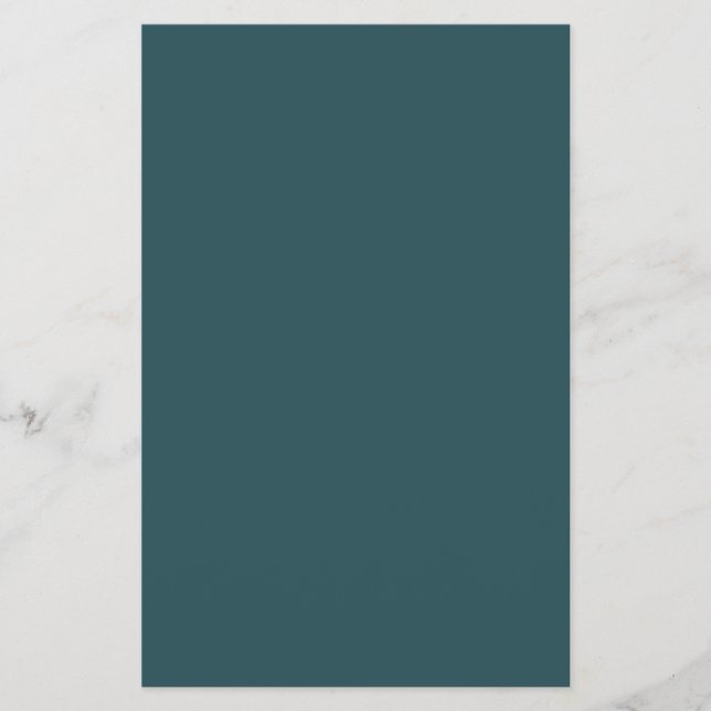 Tief Aquamarine Solid Color Flyer (Vorne)