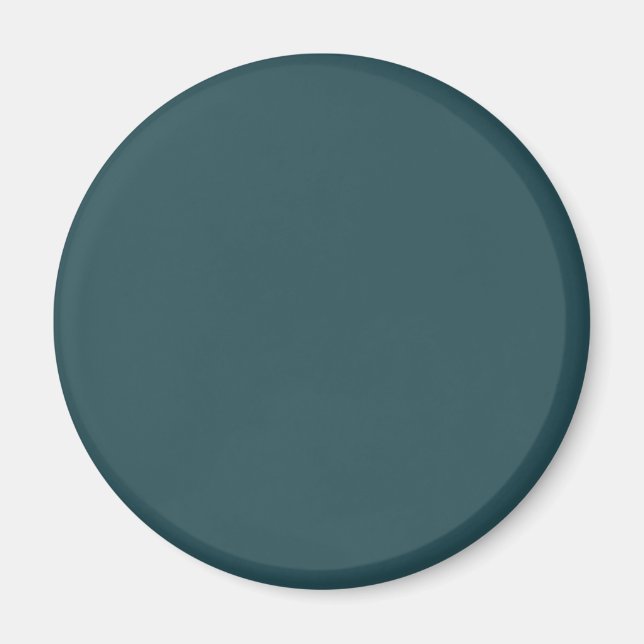Tief Aquamarine Solid Color Magnet (Vorne)