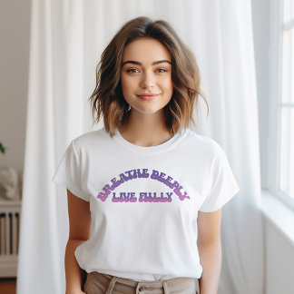 Tief atmen, voll leben T-Shirt