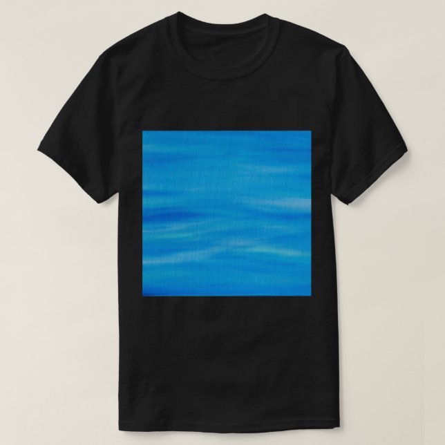 Tief blaue ruhige Isle of WightLong T-Shirt (Design vorne)