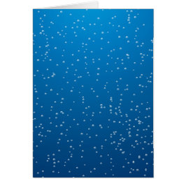 Tief blaues Wasser und winzige Blasen