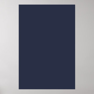 Tief dunkelblauer Trend mit dunklem Hintergrund Poster