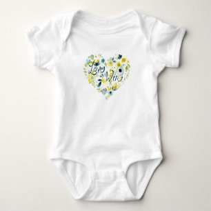 Tief empfunden Blumen-II Baby Strampler
