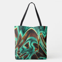 Tief gedrehte Bänder, Aquamarine und Coffeesoves