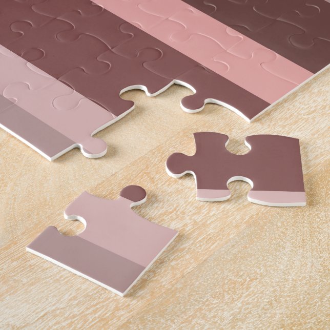 Tief gefärbter Block Arrt Puzzle (Seite)