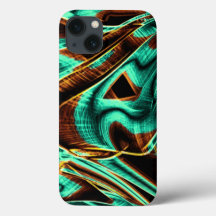 Tief gekalkte Bänder, Aquamarine und Coffee Groove