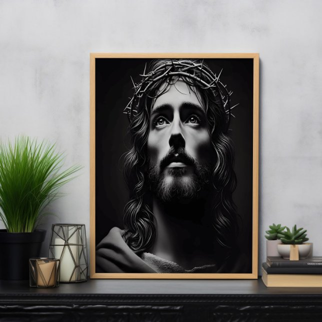 Tief greifende Himmlische Reflexion des Erlösers Poster (Von Creator hochgeladen)