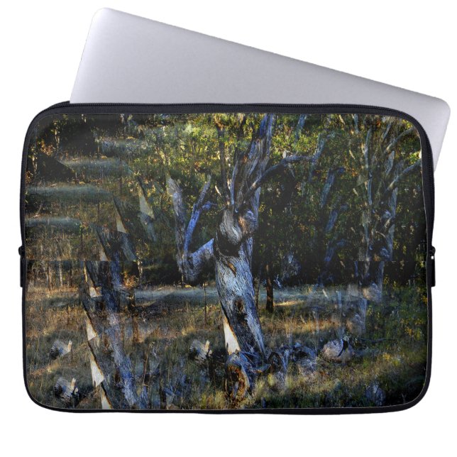 Tief im Wald......... Laptopschutzhülle (Vorderseite)