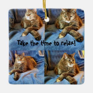 TIEF IN GEDANKENKITÄT KERAMIKORNAMENT