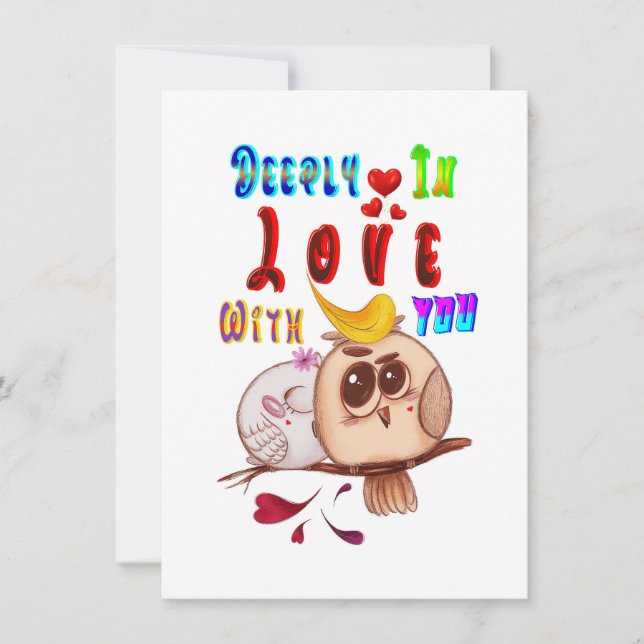 tief in Liebe mit Ihnen (Vorderseite)