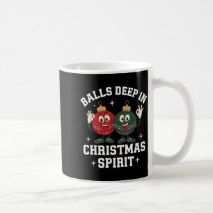 Tief in Weihnachts-Srit-Lustiger-Xmas-Humor Kaffeetasse