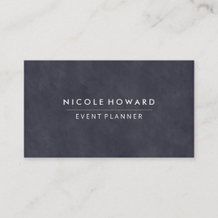 Tief Lila blaue Textur Visitenkarte