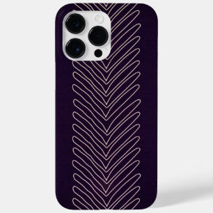 Tief Lila moderne Stammespfeile Case-Mate iPhone 14 Pro Max Hülle