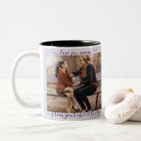 Tief Lila Violetten Muttertagsfeier Tasse