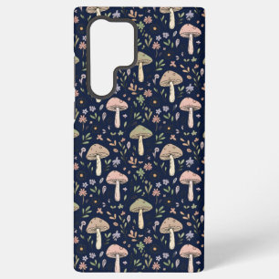Tief marine Pilze Nahtloses Muster Moody Samsung Galaxy Hülle