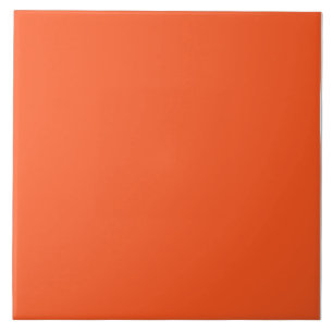 Tief orange Farbe Fliese