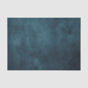 Tief Quecksilber aquamarin blau gestresste Vintage Seidenpapier